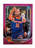 Jalen Brunson Fuchsia Mojo /299 – 2025-26 Bowman Chrome