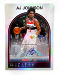 AJ Johnson NBA Hoops Autograph – Washington Wizards
