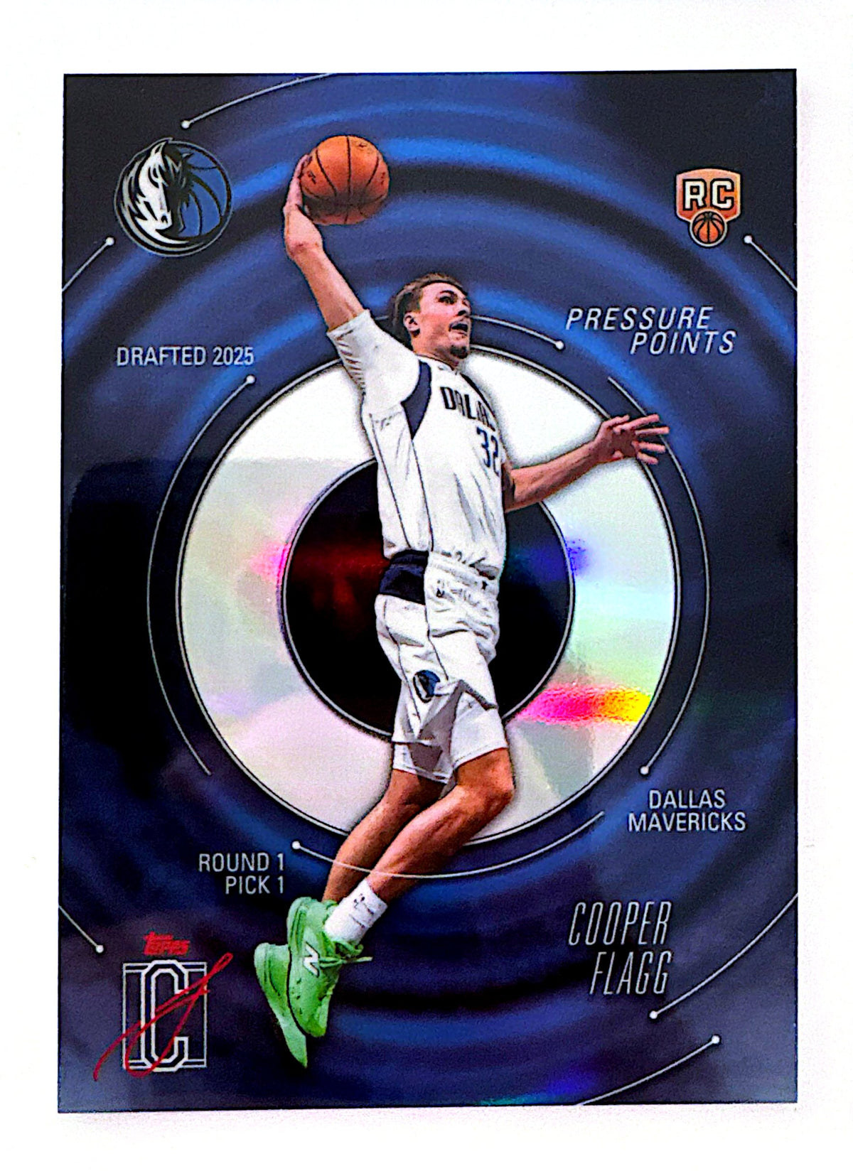 Cooper Flagg Pressure Points RC – Dallas Mavericks